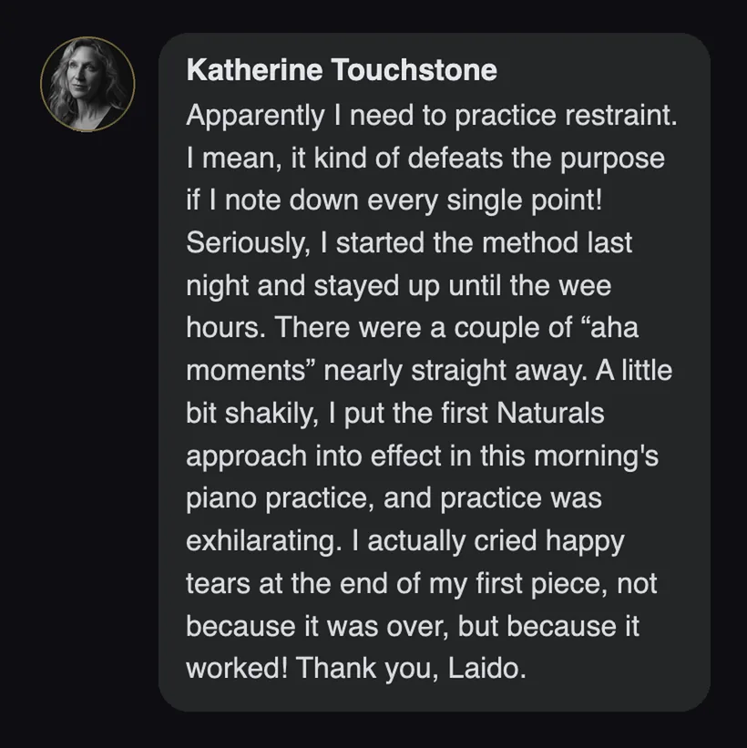 Practitioner testimonial
