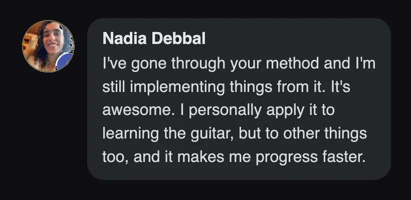 Practitioner testimonial