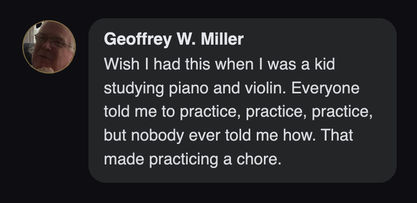 Practitioner testimonial