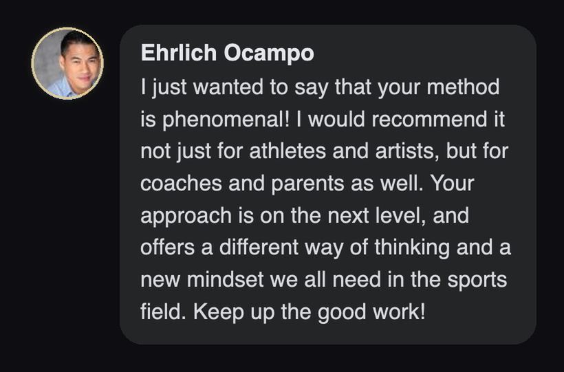 Practitioner testimonial