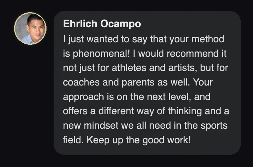 Practitioner testimonial
