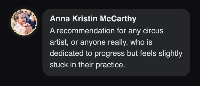 Practitioner testimonial