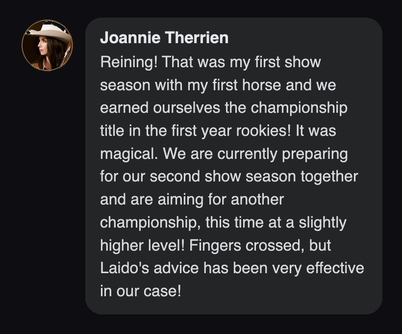 Practitioner testimonial