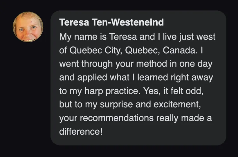 Practitioner testimonial