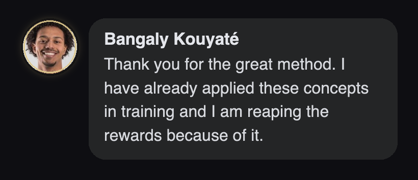 Practitioner testimonial