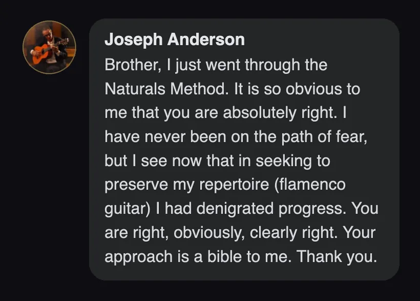 Practitioner testimonial