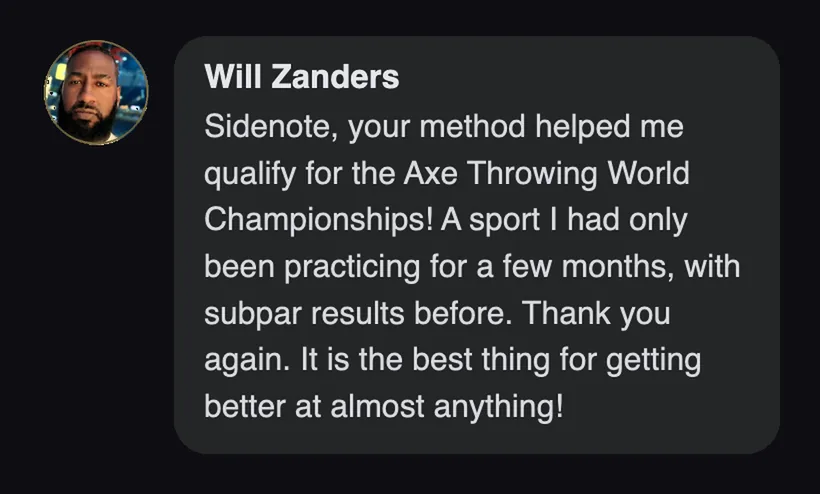 Practitioner testimonial