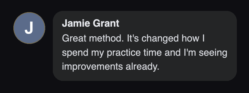Practitioner testimonial