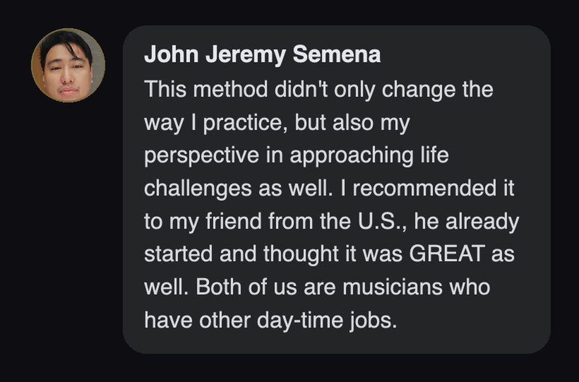 Practitioner testimonial