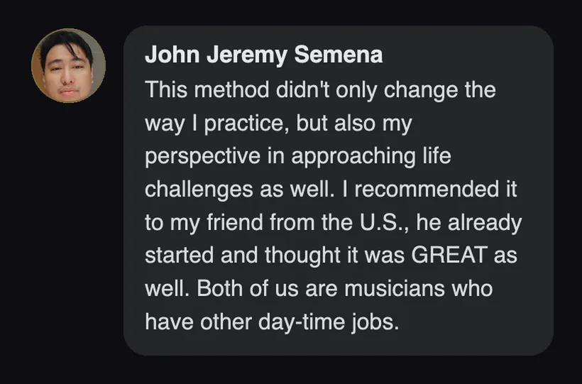 Practitioner testimonial