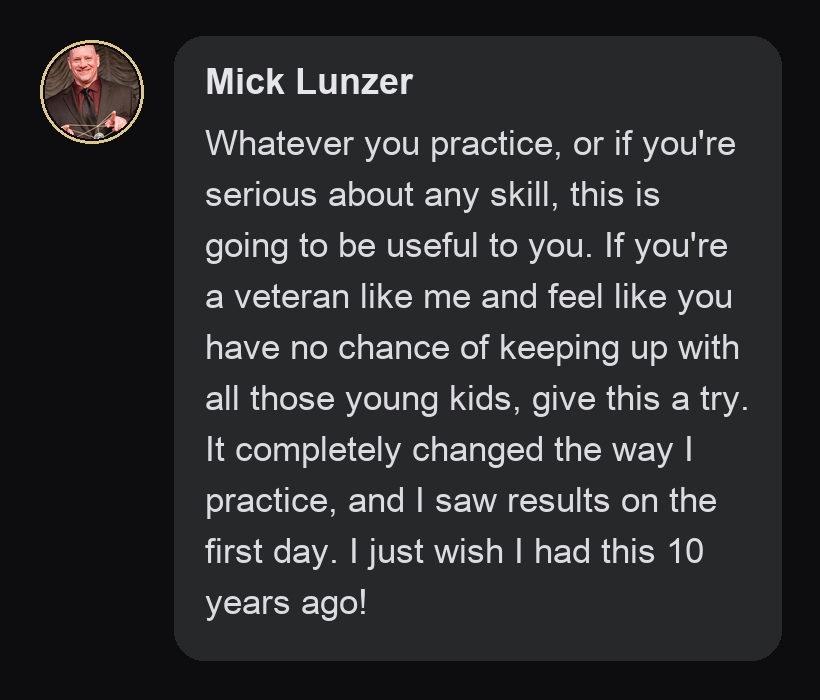 Practitioner testimonial