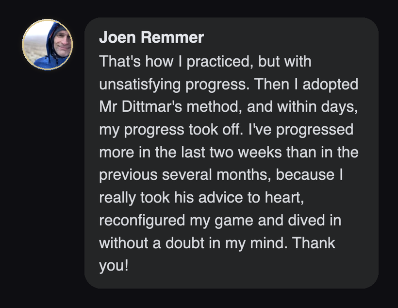 Practitioner testimonial