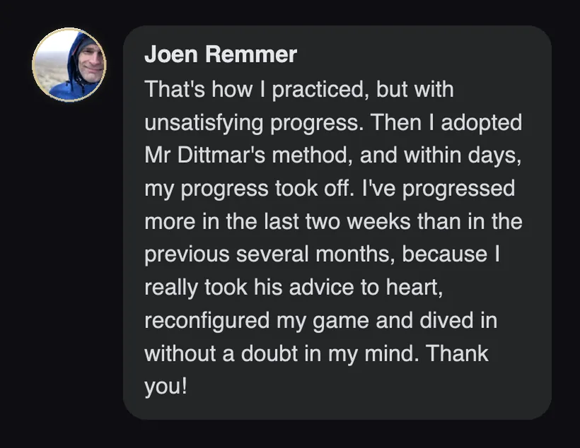 Practitioner testimonial