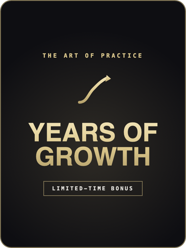 Keep Improving For Years, Not Weeks